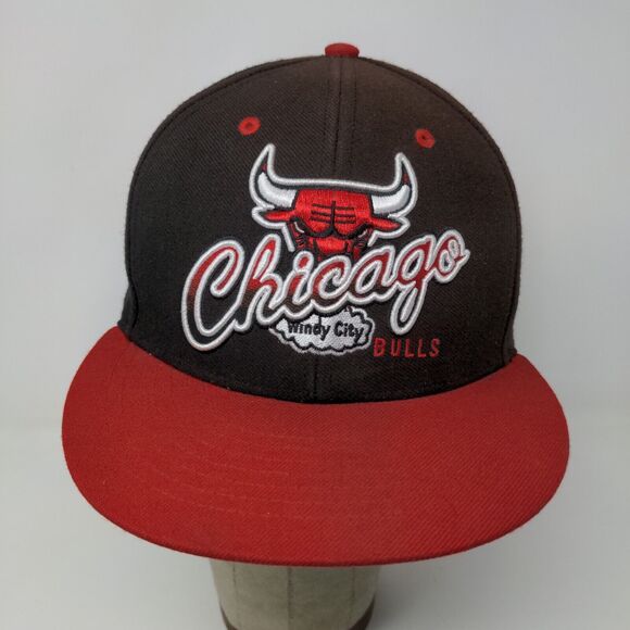 '47 Brand Chicago Bulls Snapback Hat Black Rack One Size Embroidered Logo - Picture 3 of 13
